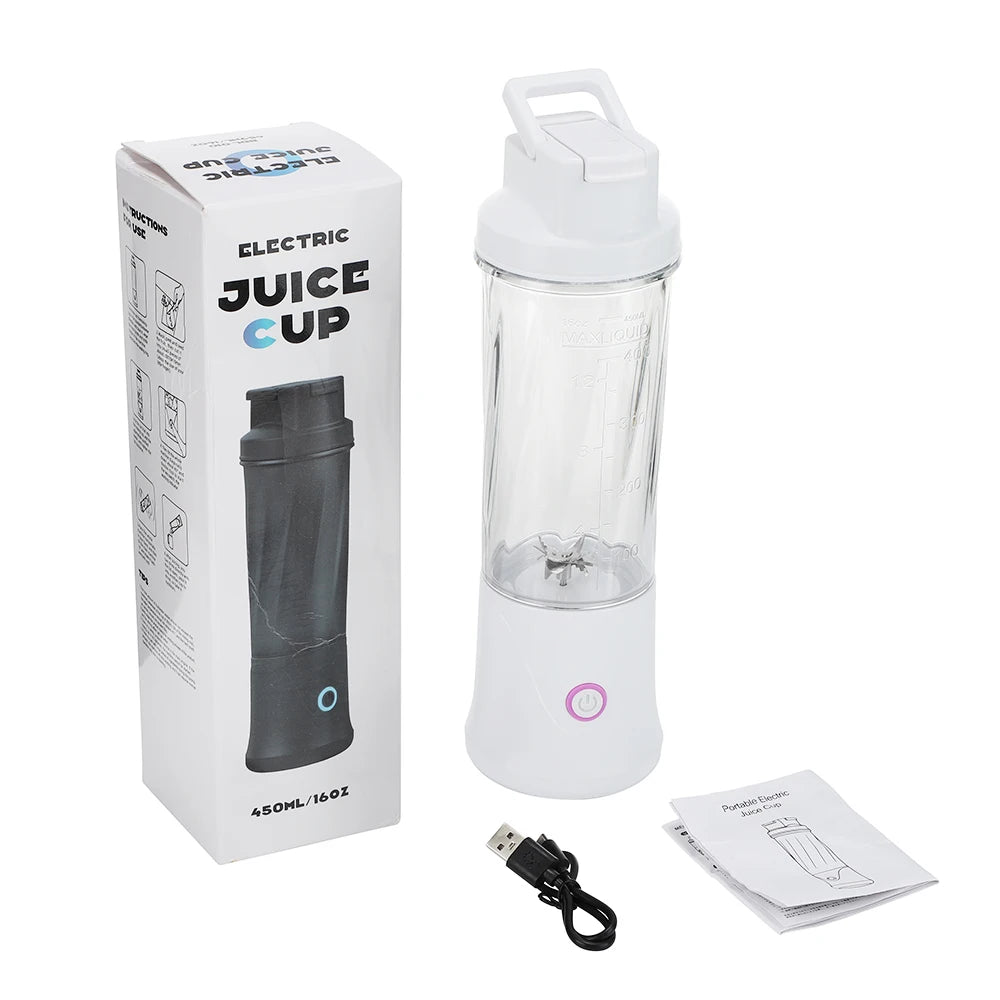 Tragbarer Entsafter mit Mixer und USB-Anschluss